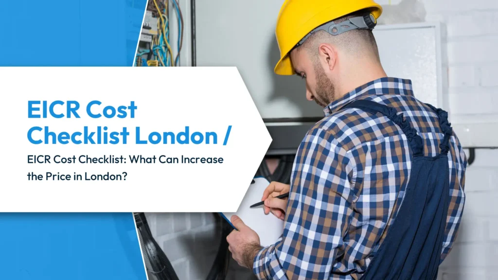 EICR Cost Checklist London EICR Cost Checklist What Can Increase the Price in London