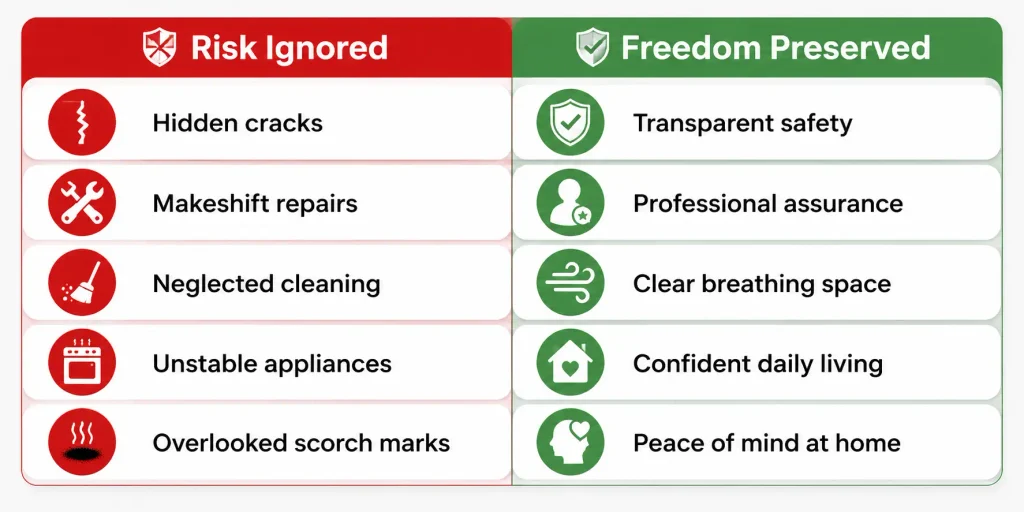 Ensure Gas Appliances Are Safe to Inspect / Gas Safety Certificate Checklist